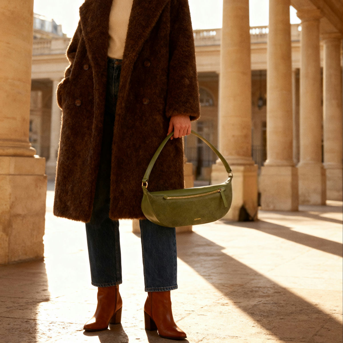 Sac bandoulière Pia - Argile