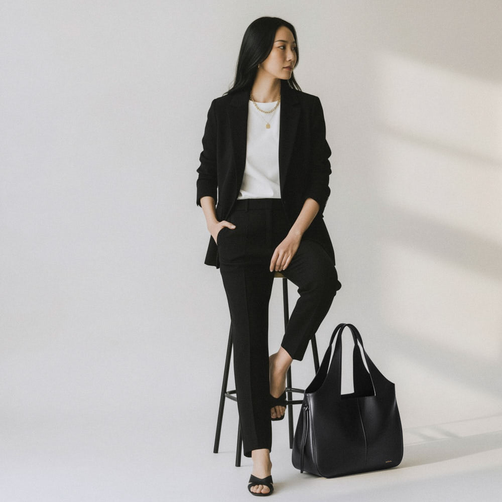 Sac cabas Soazig - Noir