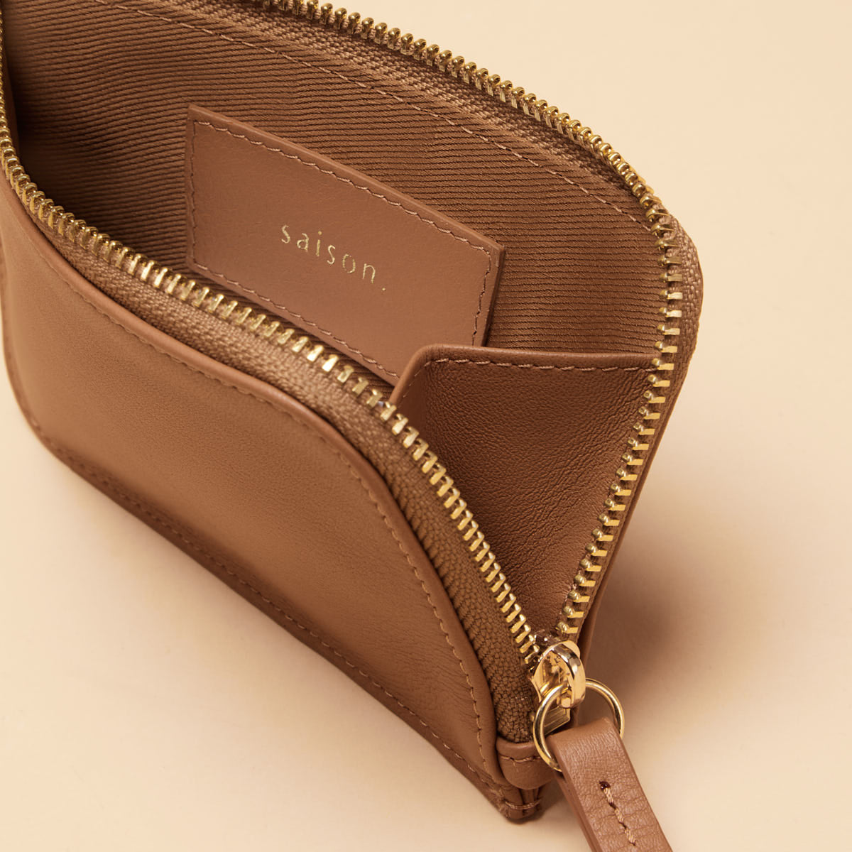 Porte-cartes Sophie - Noisette