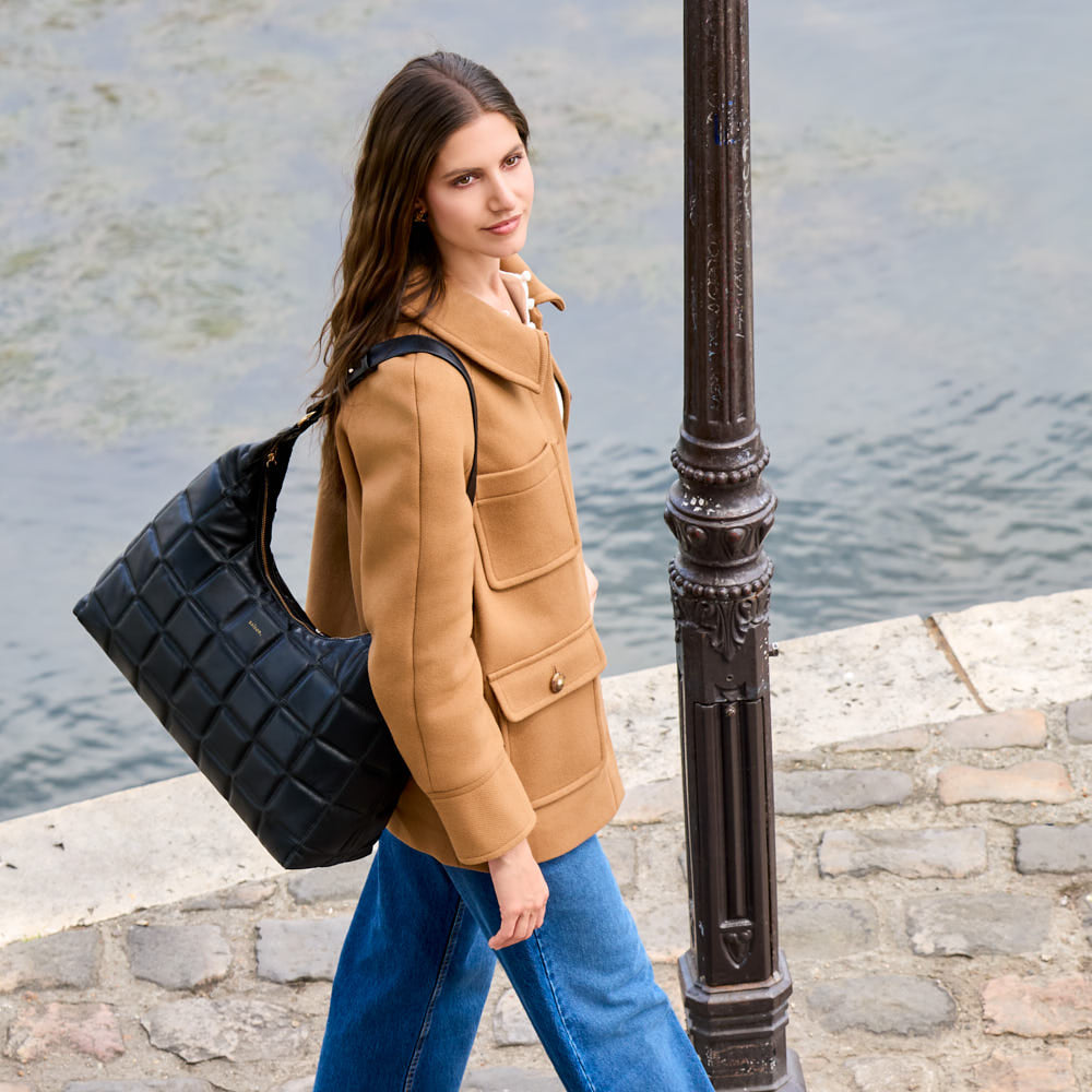 Sac porté épaule Zazie - Noir