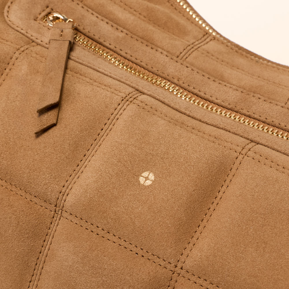 Sac porté épaule Zazie - Camel