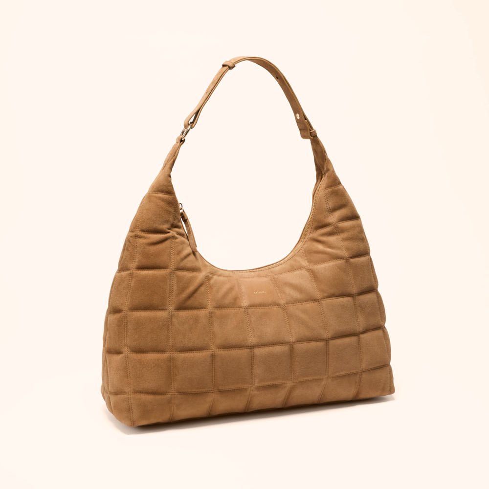 Sac porté épaule Zazie - Camel