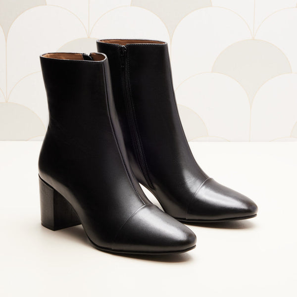 Bottines Lanilas One Step En Cuir Nubuck Noir - Taille 39 - Neuves Sans Boîte - Style Rock