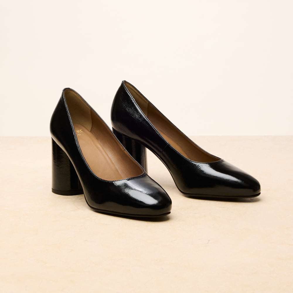 Escarpins Esther - Noir verni