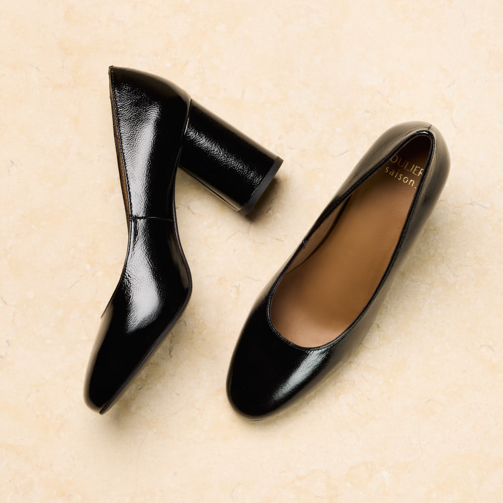 Escarpins Esther - Noir verni
