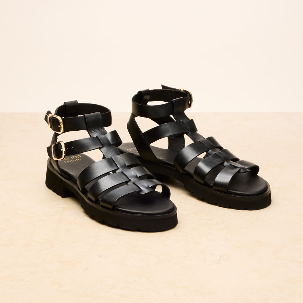 Sandales Jeannette - Noir