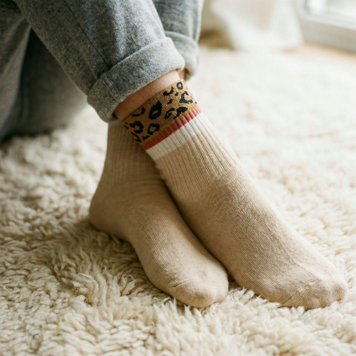 Chaussettes animales x3