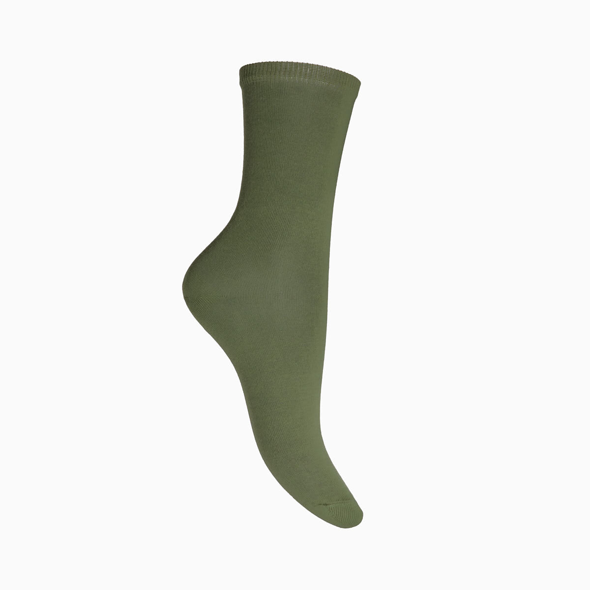 Chaussettes à fleurs vertes x3